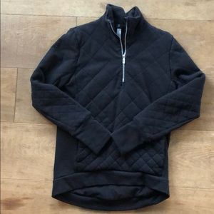 Lululemon Quilted Half Zip Pullover